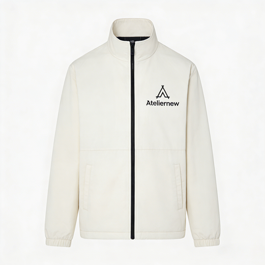 【Ateliernew Stand Collar Zip-up Jacket】—— Versatile & Functional Casual Outerwear