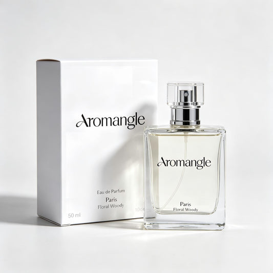Aromangle Eau de Parfum for Women & Men, Floral Woody Long Lasting Perfumes, 50ml Unisex Fragrance, Elegant Square Glass Bottle, Luxury Perfumes Gift for Birthday Holiday