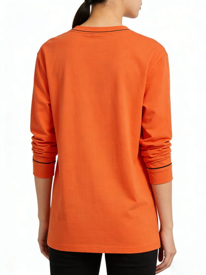 【Comftree Long Sleeve Casual Top】—— Ultimate Comfort & Stylish Everyday Wear