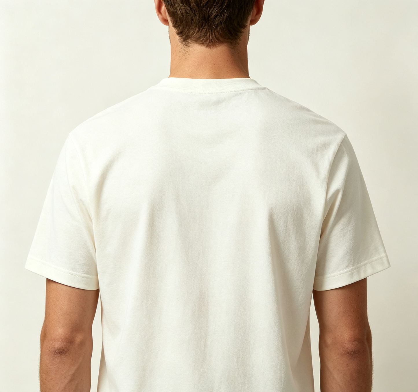 RIVERLUCK Short Sleeve T-Shirt Stretch Soft Cotton Elegant Minimalist Loose Casual Daily Basic Tee