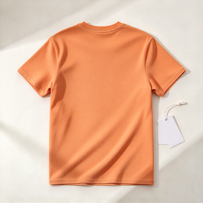 Lairdeer Men Solid Color Short Sleeve T-Shirt, Crew Neck Casual Basic Tee, Soft Breathable Classic Daily Wear Tops for Men