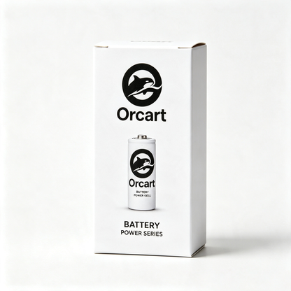 Orcart High‑Performance Power Cell Batteries, Long Lasting All‑Purpose Replacement Battery, 5‑Pack