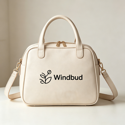 Windbud Women’s Top‑Handle Satchel Handbag, Elegant PU Leather Crossbody Shoulder Bag, Versatile Daily‑use Purse for Work, Travel & Dating