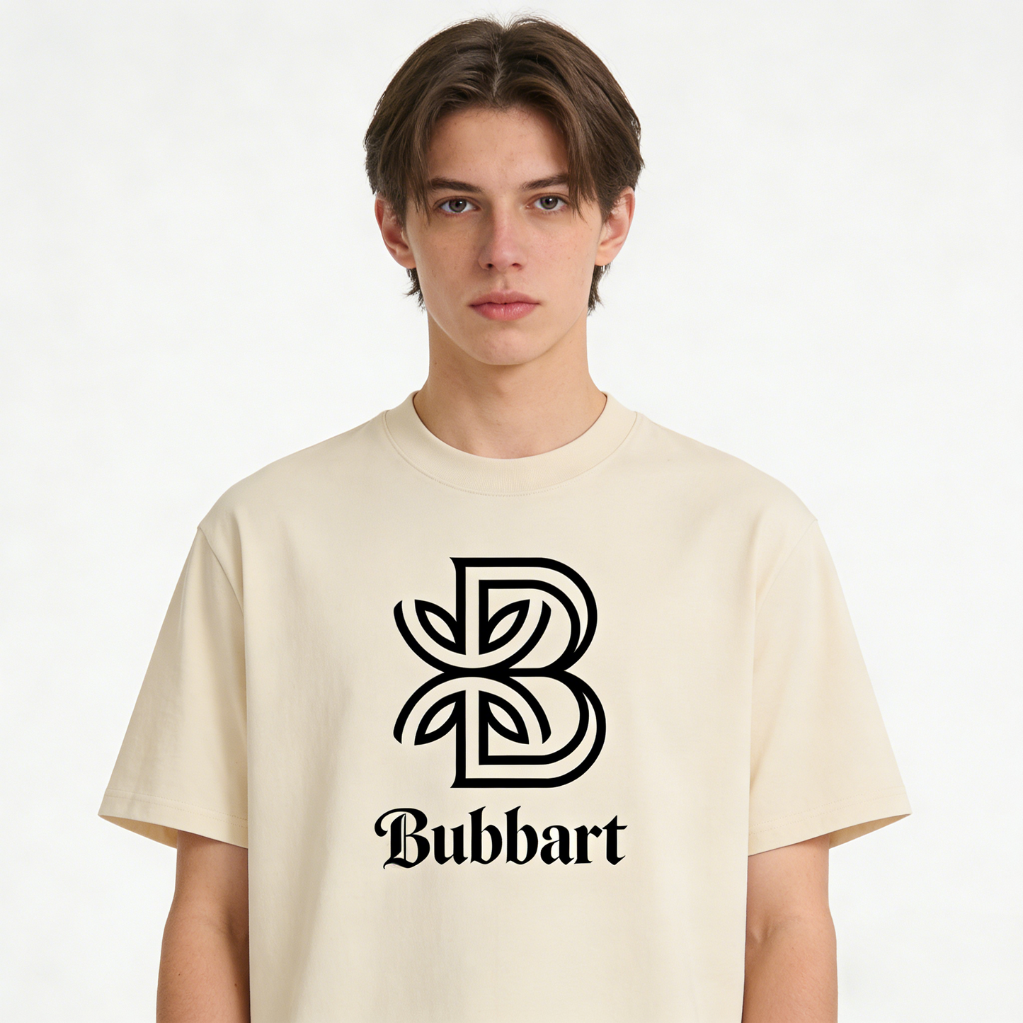 【B Bubbart Tee-shirts】—— Iconic Double B Monogram Casual Tee