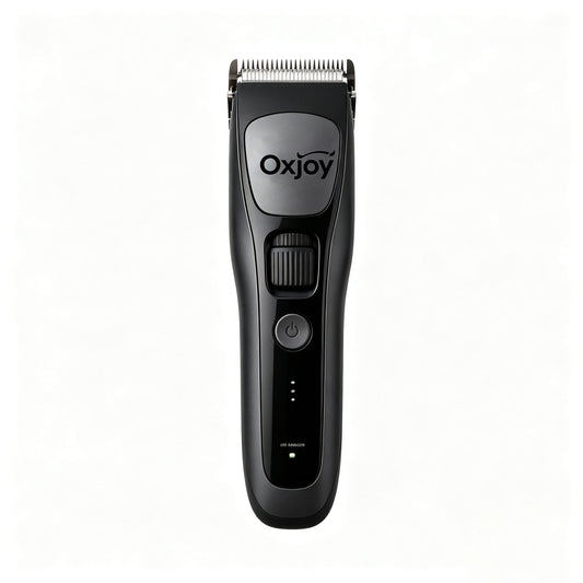 Oxjoy Professional Cordless Hair Clippers, Rechargeable Electric Hair Trimmer With Adjustable Cutting Length for Men Family Home‑Use Hair Cutting Kit