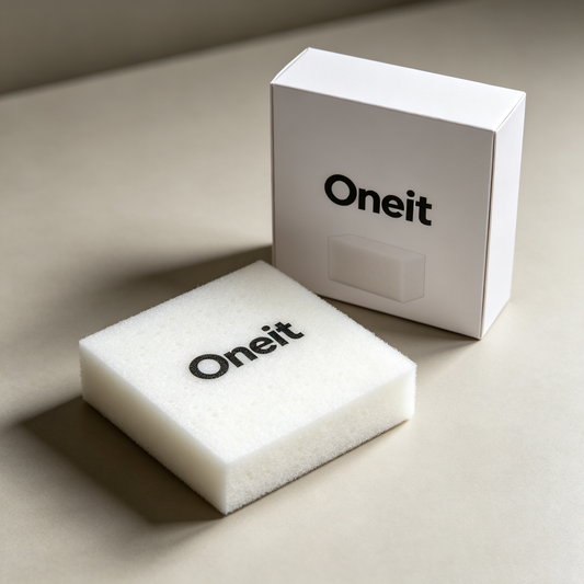 Oneit Acoustic Foam Panels, High‑Density Soundproof Wall Padding, Noise‑Dampening Sound Absorbing Sponge for Home Studio Office