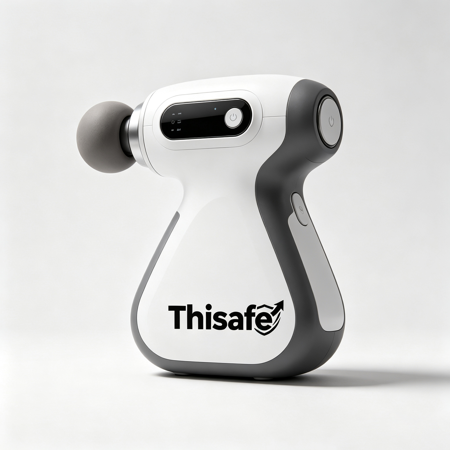 Thisafe Massage Gun, Portable Deep Tissue Percussion Massager for Muscle Relief, 6 Adjustable Speed Levels, Rechargeable Compact Handheld Massager for Gym, Office, Travel, Relieve Soreness on Back, Leg, Shoulder & Neck