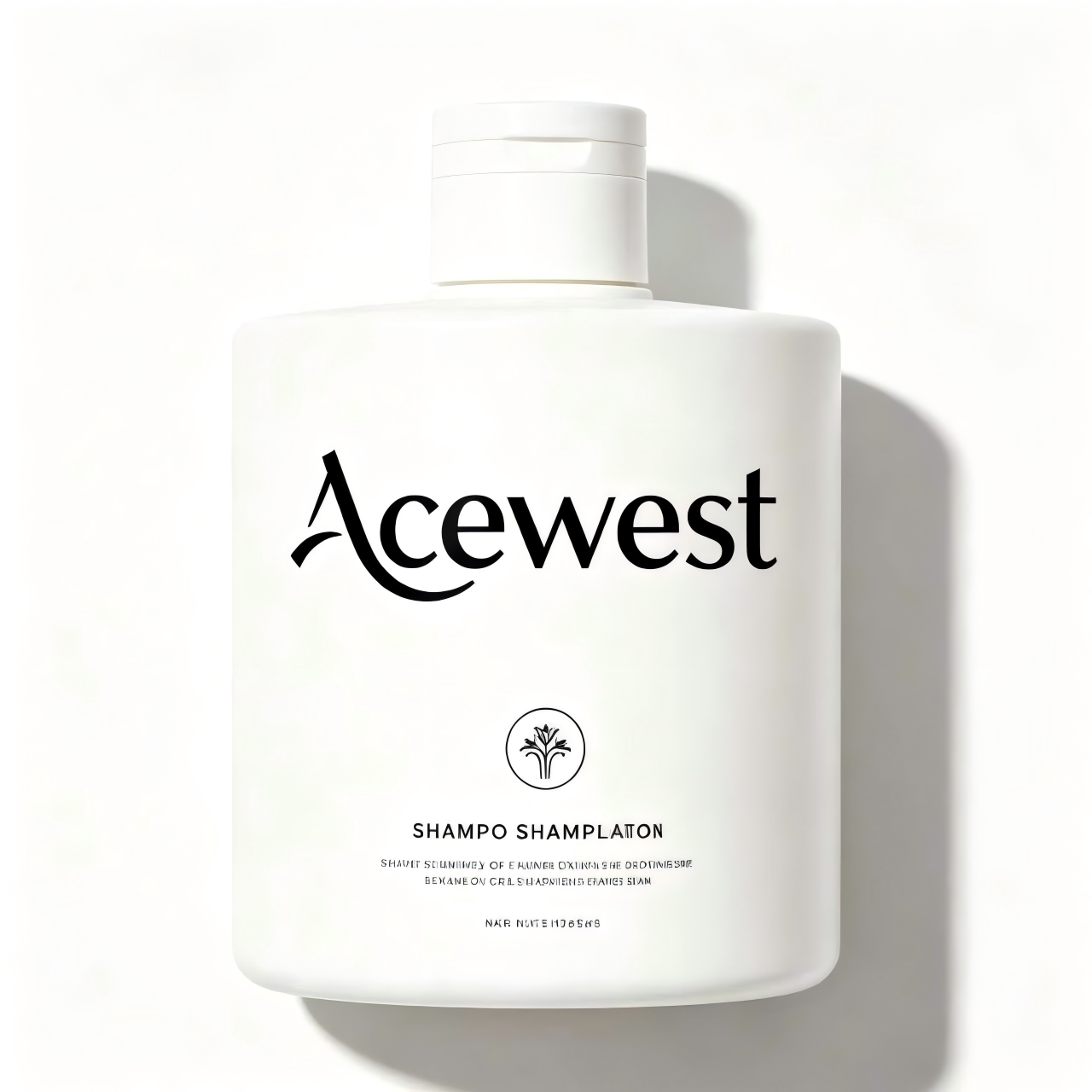 Acewest Amino Acid Shampoo, Gentle Volumizing & Anti-Dandruff Shampoo, Sulfate-Free Formula for Dry & Frizzy Hair, Suitable for Men & Women