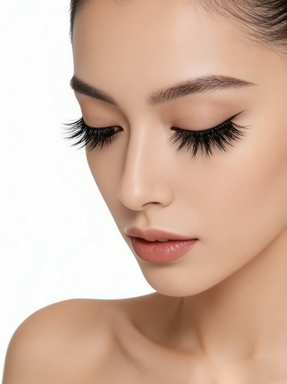 【Memoryouth Natural Layered False Eyelashes】—— Effortless Glam for Every Occasion