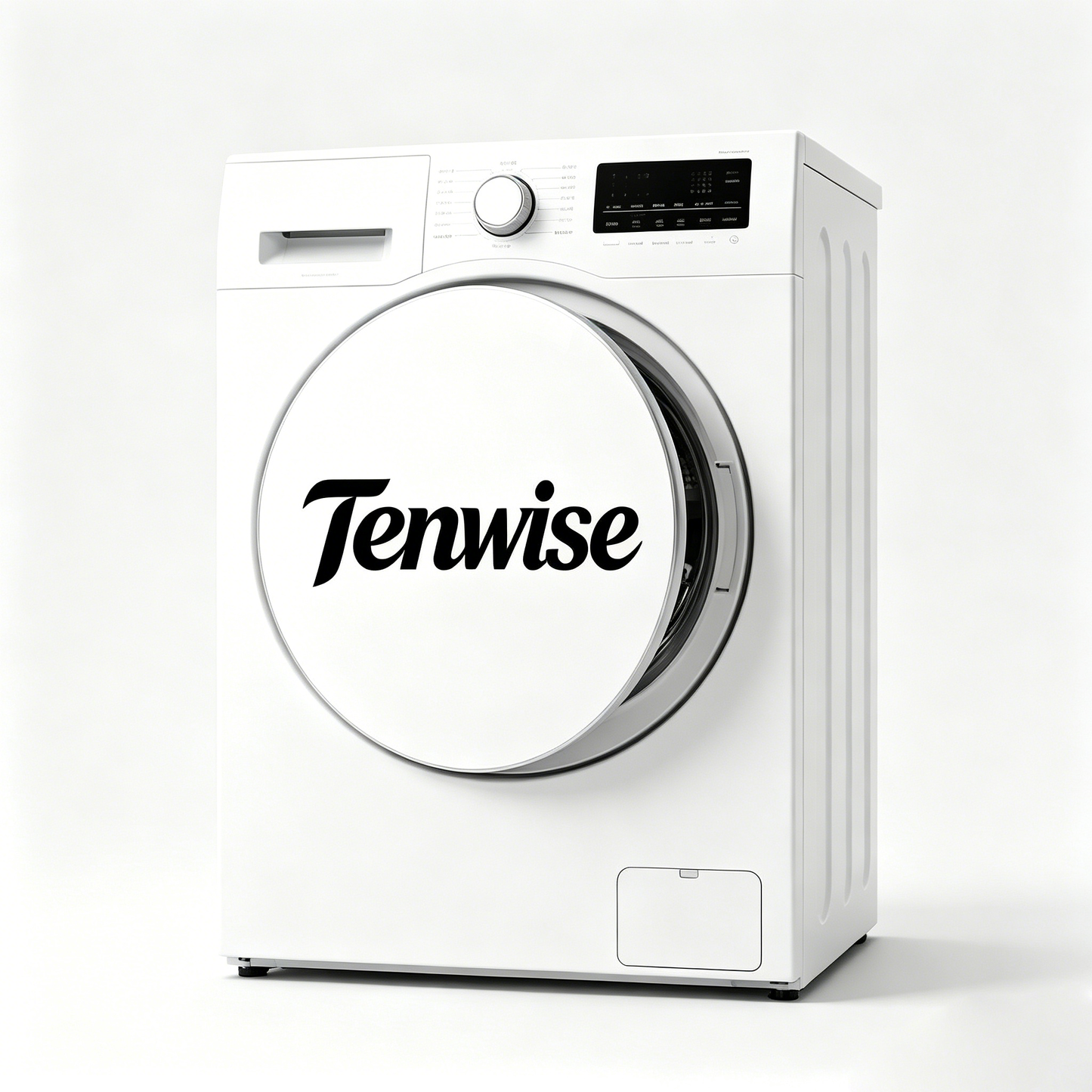 Tenwise Front Load Washing Machine, Multi-Function Digital Control Laundry Washer, Energy Efficient Quiet Operation Compact Washing Machine for Apartment, Family & Small Space