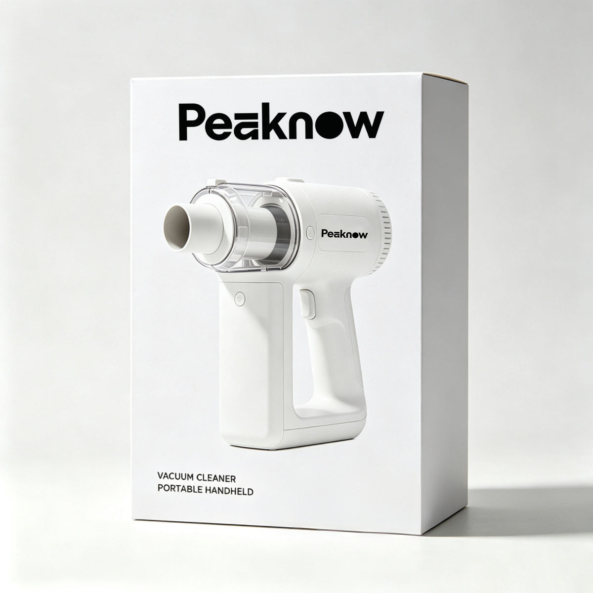 Peaknow Cordless Handheld Vacuum Cleaner, Portable Rechargeable Vacuum with Strong Suction for Home Car Sofa Keyboard Dust and Debris Cleaning