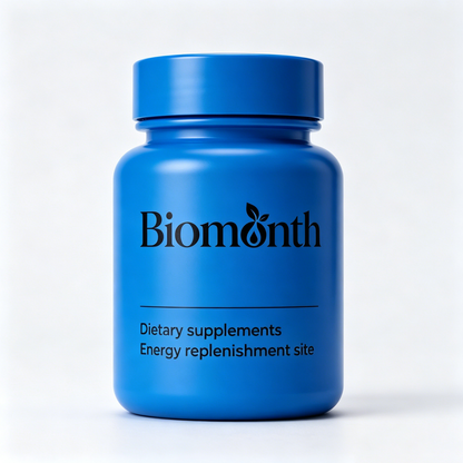 Biomonth Energy Replenishment Dietary Supplement - Natural Vitality Support, Boosts Stamina & Reduces Fatigue