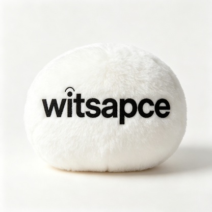 witsapce Minimalist White Plush Round Stuffed Throw Plush toys, Soft Fluffy Decorative Plush Figure Accent Ornament for Home Bedroom Decor
