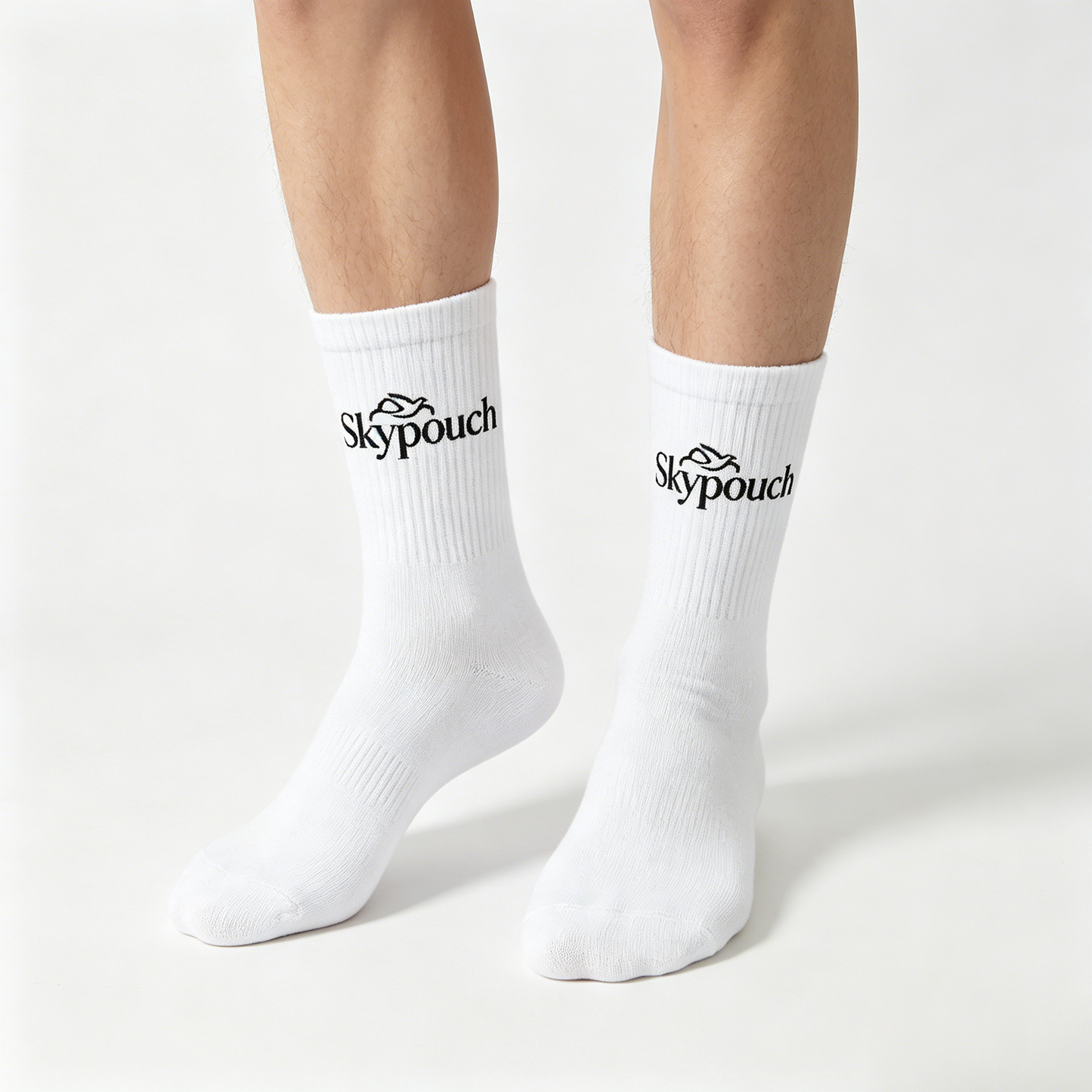 【Skypouch Mid-Calf Crew Socks】—— Comfortable Daily Essential for All Occasions