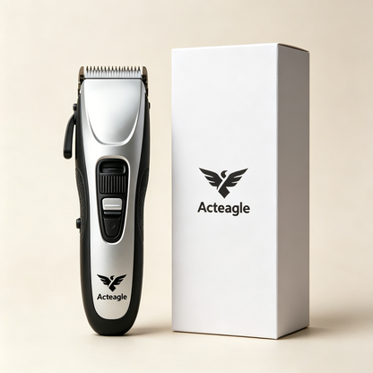 Acteagle Rechargeable Hair Clippers, Adjustable Blade Cordless Hair Trimmer for Family Home Haircuts, Smooth Cutting Low Noise Barber Clipper