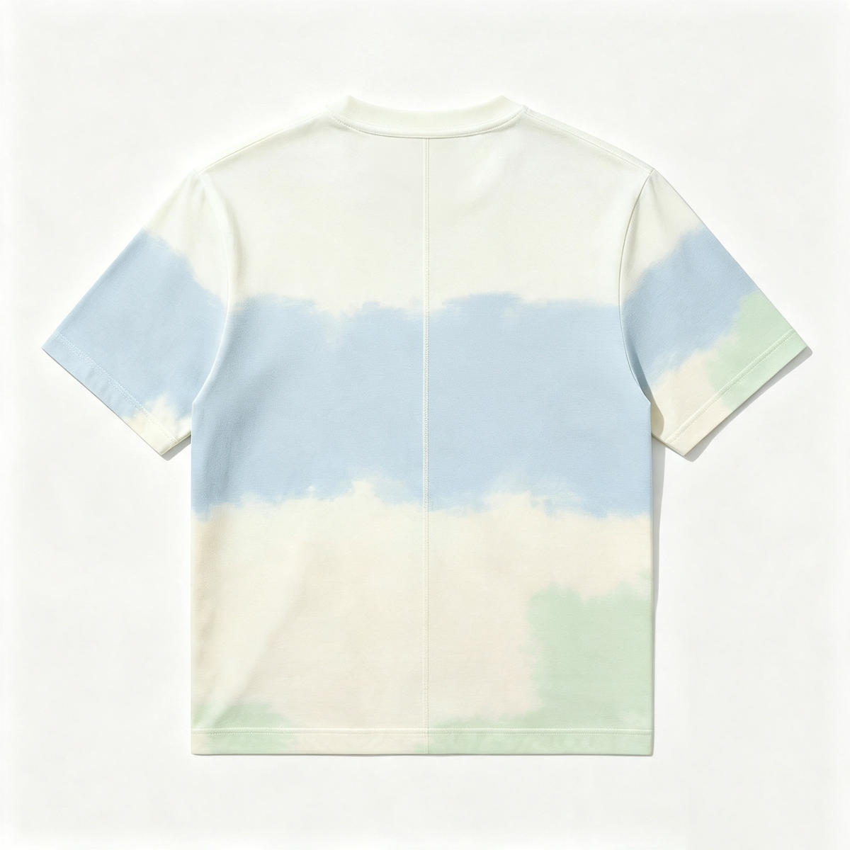StormFish Tie‑Dye Short‑Sleeve Crew Neck T‑Shirt, Casual Loose Fit Soft Lightweight Summer Tee