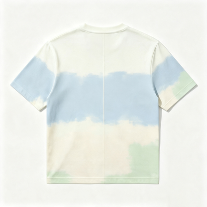 StormFish Tie‑Dye Short‑Sleeve Crew Neck T‑Shirt, Casual Loose Fit Soft Lightweight Summer Tee