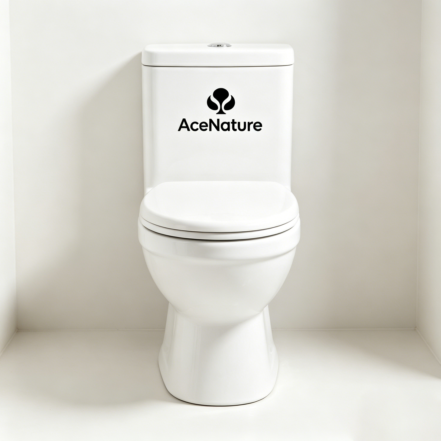 AceNature Comfort Height One Piece Toilet, Dual Flush Water Saving Ceramic Toilet with Soft Close Seat for Residential Bathroom