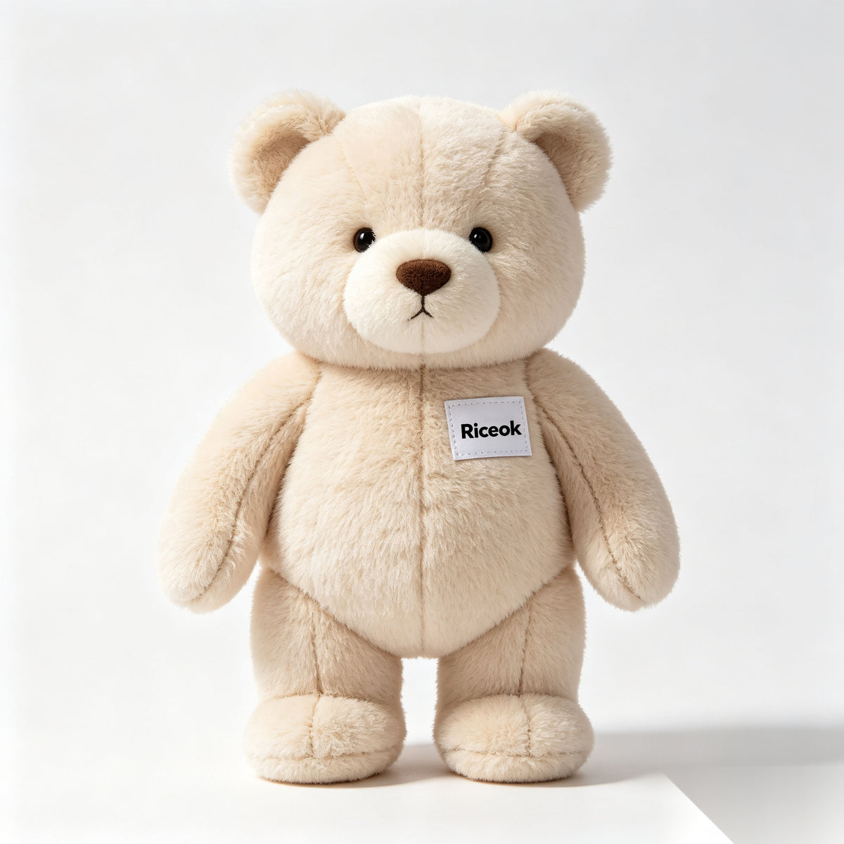 Riceok Soft Teddy Bear Plush Toy, Cuddly Stuffed Animal Bear Plush Doll, Cute Hugging Pillow Gift for Kids Adults