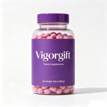 Vigorgift Chewable Dietary Supplement Gummies,Natural Gentle Daily Oral Supplement
