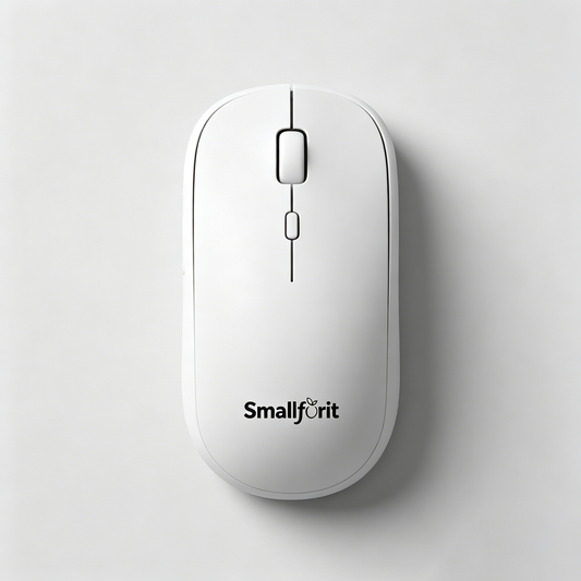 Smallfurit Wireless Mouse, Quiet Click Cordless Mice with Receiver Storage, Compatible with Windows Mac Chromebook