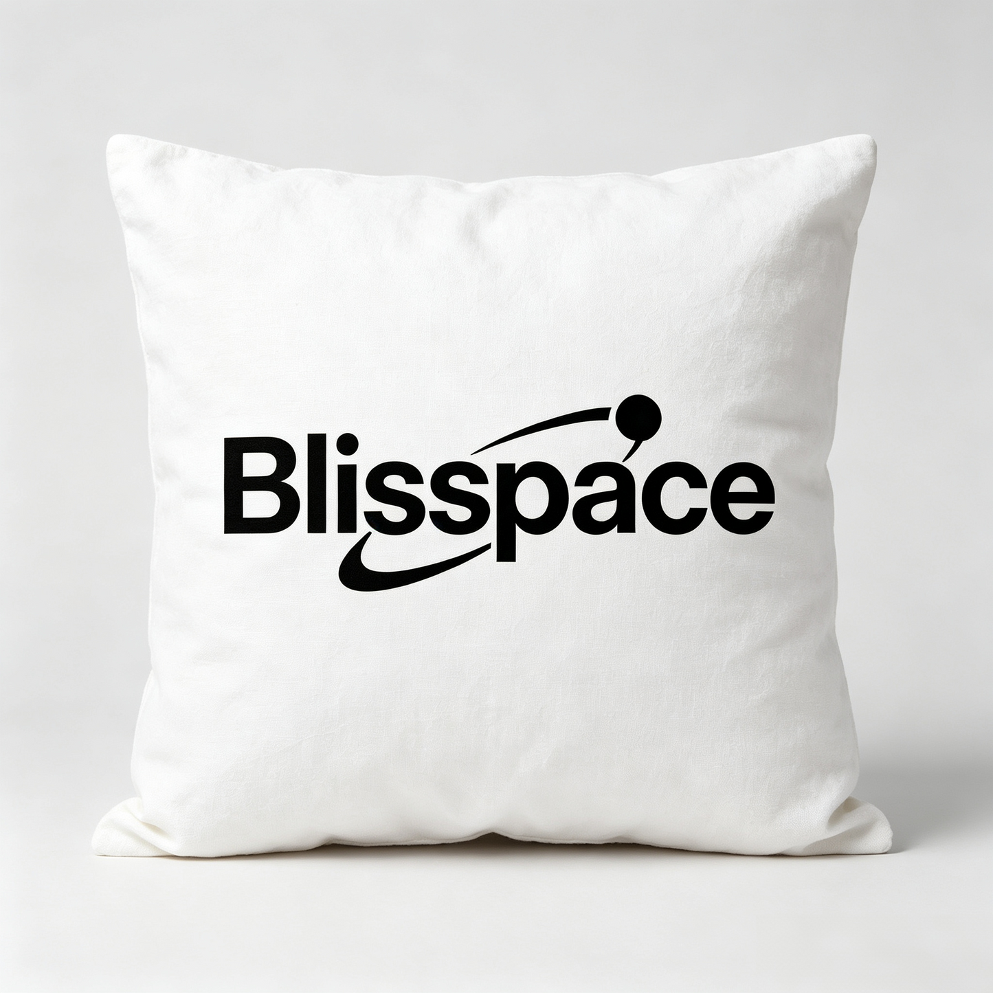 Blisspace Square Decorative Throw Pillow, Soft Linen Textured Accent Cushion Cover with Insert, Minimalist Modern Home Sofa Couch Decor Pillow