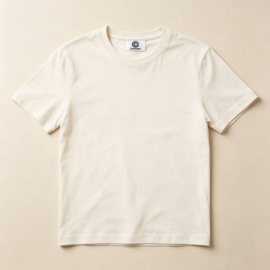 Cafetiger Everyday Wear Short Sleeve T‑Shirt, Comfort Lightweight Crew Neck Basic Tee for Daily Outfits