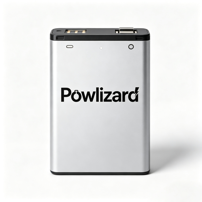 Powlizard Portable Charger Fast‑Charge Power Bank with Built‑in USB‑C Connector for Phone & Electronic Devices