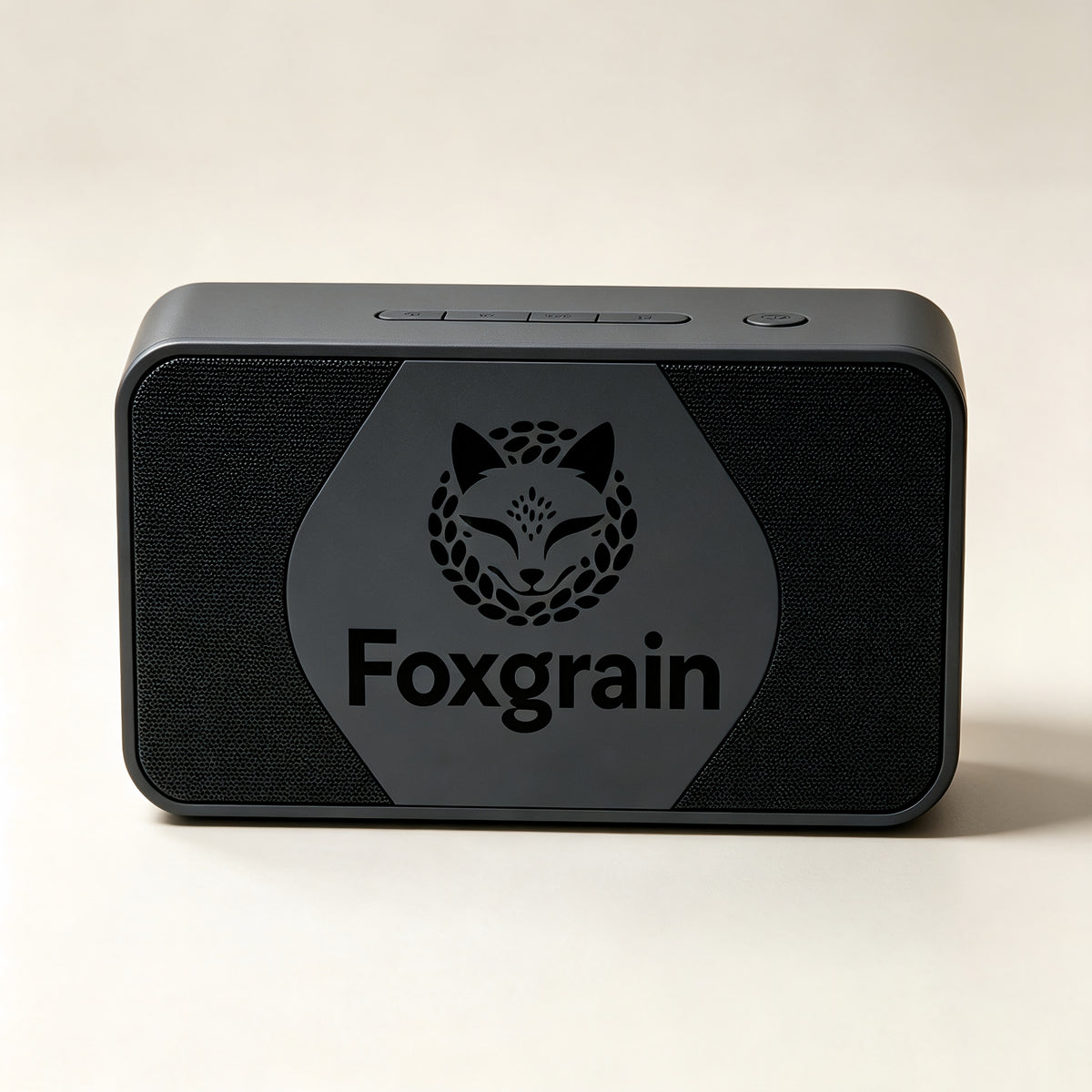 Foxgrain Portable Bluetooth Speaker, Compact Wireless Bluetooth Speaker, Rich Bass Stereo Sound, Rechargeable Small Speaker for Home, Outdoor, Travel, Party