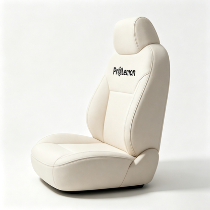 ProLemon Car Seat Covers, Premium Faux Leather Automotive Seat Protectors, Universal Fit Vehicle Seat Cushions for Sedan SUV Truck, Comfortable Auto Seat Covers