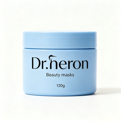 Dr.heron Deep Cleansing Clay Mask, Pore Minimizing Facial Mud Mask, Oil Control & Blackhead Remover, Hydrating Skin Care Beauty Mask For All Skin Types