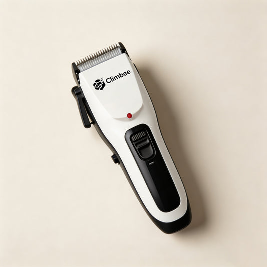 Climbee Cordless Hair Clippers for Men, Rechargeable Electric Hair Trimmer, Professional‑Grade Home Haircut Grooming Kit with Adjustable Cutting Length