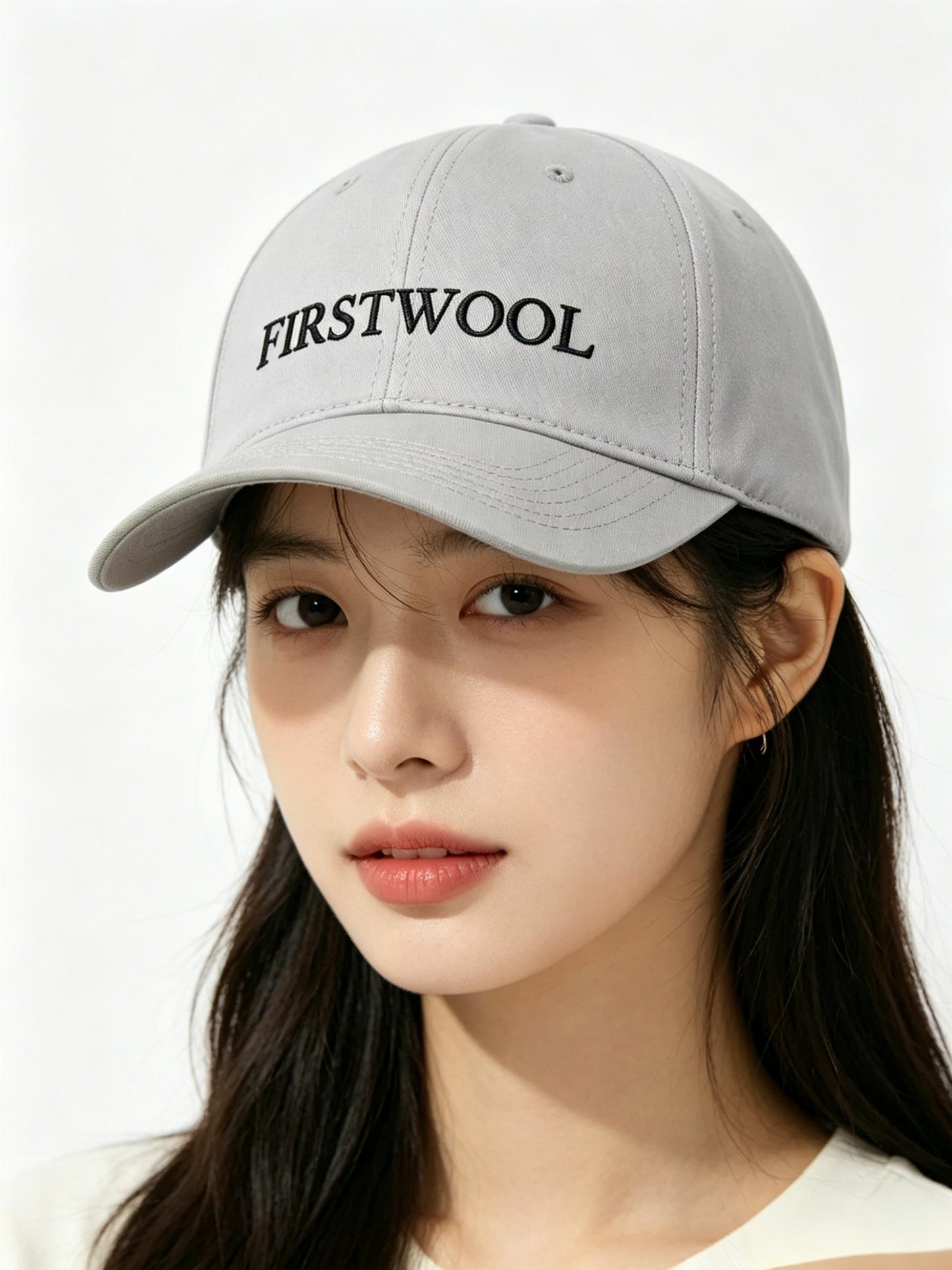 FIRSTWOOL Cotton Baseball Caps being headwear, Unstructured Adjustable Dad Hat with 3D Embroidered Logo, Lightweight Sun Protection Sports Headwear for Men Women Daily Outdoor
