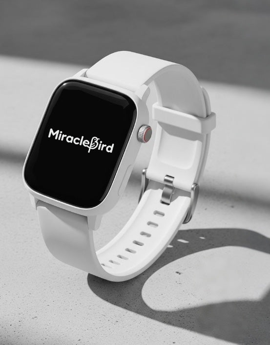 MiracleBird Smart Watch, Fitness Tracker with Heart Rate Sleep Monitor, Full Touch Screen Smartwatch for Android and iOS Phones, IP67 Waterproof Smart Watch for Men Women