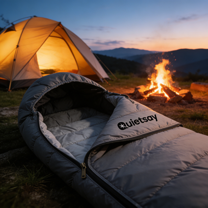 【Quietsay Mummy Slumber Bag】—— Your Warm & Peaceful Shelter for Outdoor Adventures
