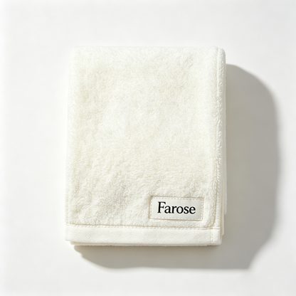 Farose Soft Absorbent Cotton Towel, Quick Dry Luxury Bath Hand Towel for Bathroom, Home, Spa and Gym