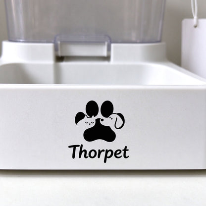 Thorpet Gravity Automatic Pet Feeder, Large Capacity Dry Food Dispenser for Cats and Small Medium Dogs