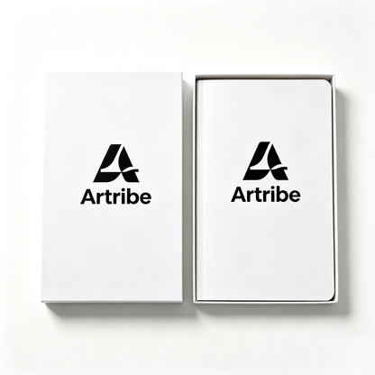 Artribe Hardcover Lined Journal Notebook, Premium Thick Paper Hard‑Cover Notebook for Work Study and Diary