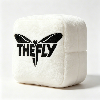 【THEFLY Cube Plush Toy】—— Stylish Decor & Relaxing Companion