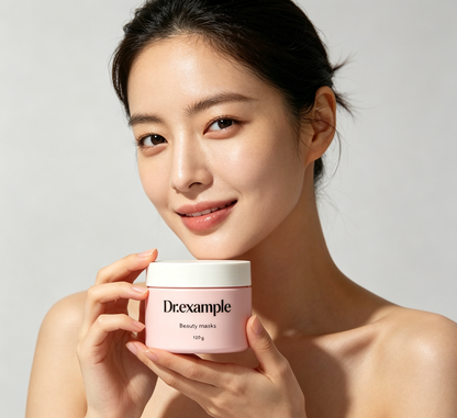Dr.example Hydrating Glow Beauty Mask, Deep Moisturizing Brightening Facial Mask for Dry Dull Skin, Even Tone Repair Sleeping Mask For All Skin Types