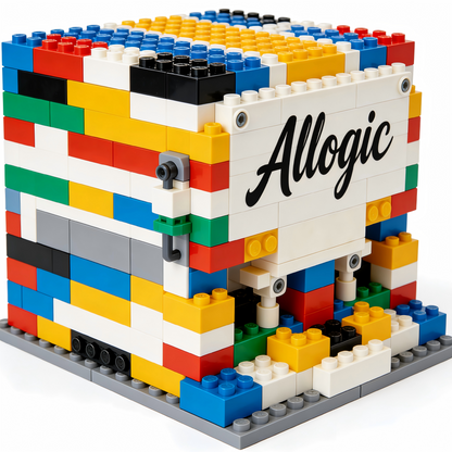 【Allogic Rainbow Construction Blocks】—— Creative Building & Learning Toy for Early Development