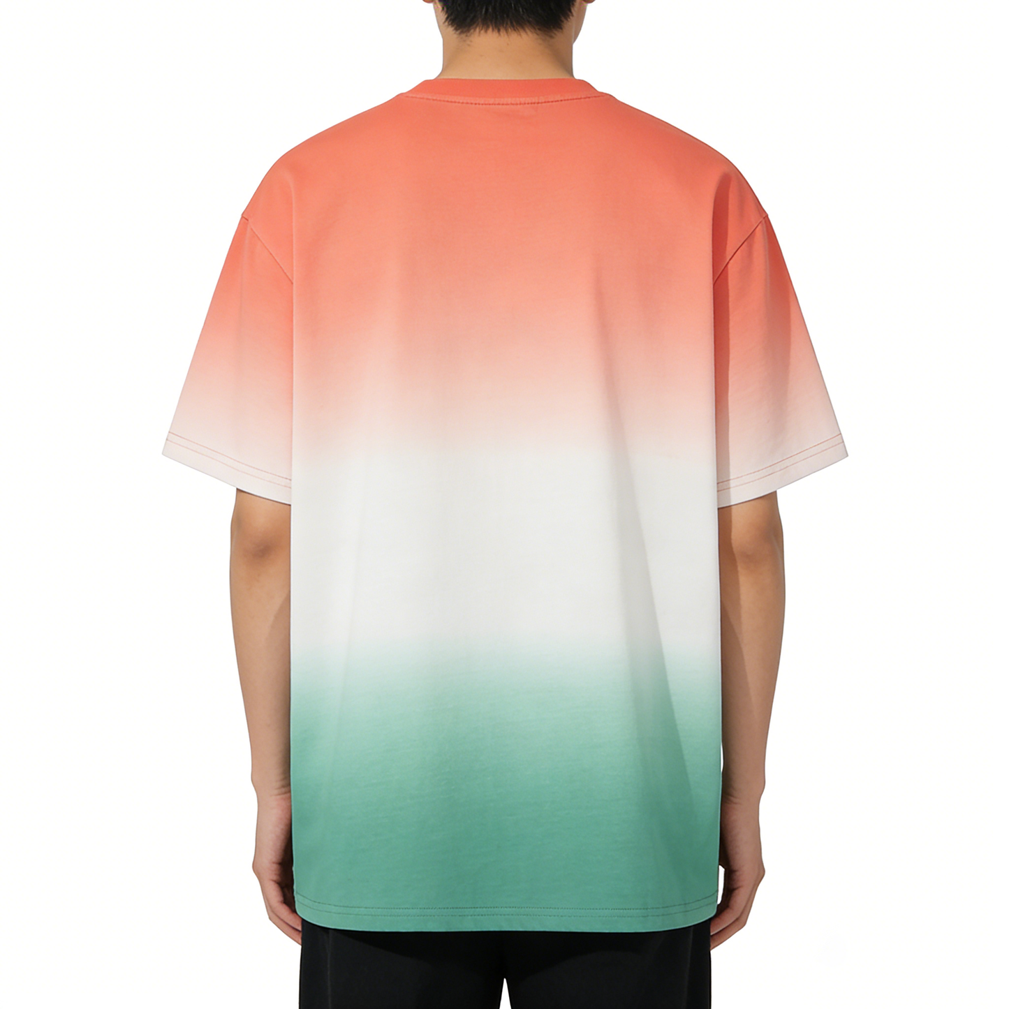 【Allittle Gradient Clover T-Shirt】—— Stylish & Comfortable Casual Wear Essential