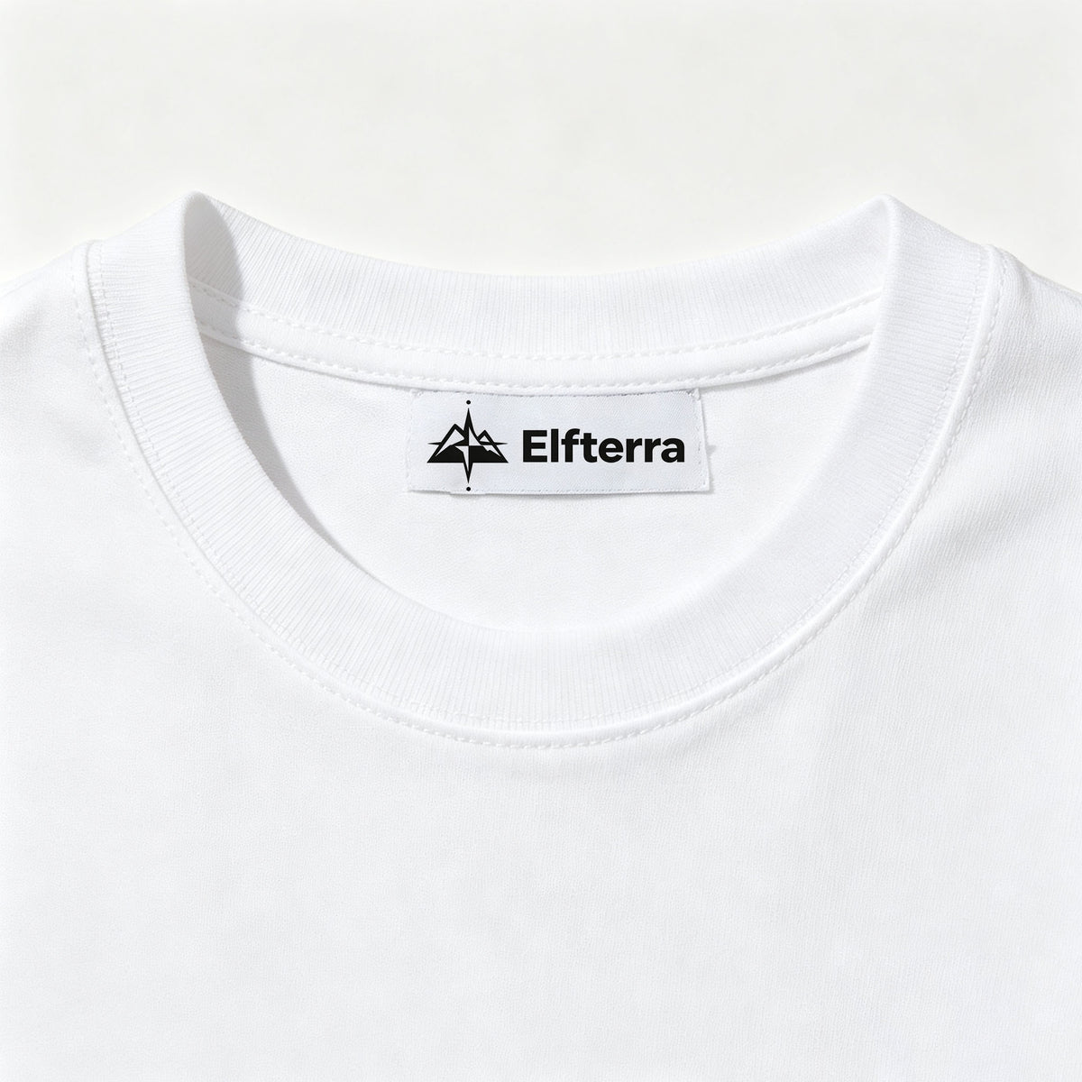Elfterra Everyday Basic Short Sleeve T‑Shirt, Breathable Lightweight Crew Neck Cotton Tee