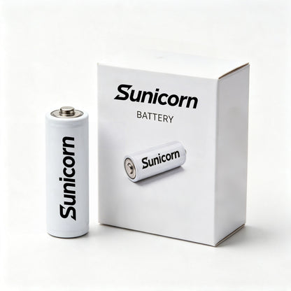 Sunicorn Rechargeable Batteries, 8‑Pack High Capacity Long Lasting Cylindrical Battery for Household & Electronic Devices