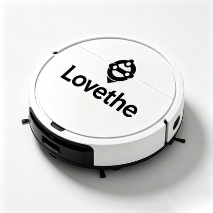 Lovethe Robot Vacuum Cleaner, Automatic Robotic Vacuum, Multi-Surface Smart Floor Sweeper for Home Hard Floors Carpets