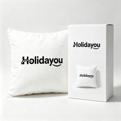 Holidayou Decorative Throw Pillow, Soft Square Accent Cushion for Sofa Couch Home Bedroom Decor