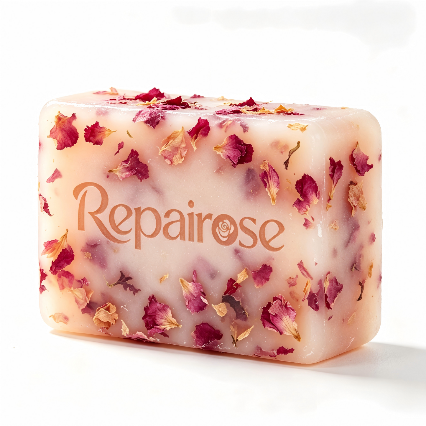 Repairose Rose Petal Perfumed Soap - Luxurious Floral Scented Bath Bar, Moisturizing & Gentle Cleansing for Face & Body, Natural Rose Infused, Ideal for Daily Use & Gifting