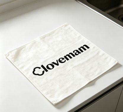 Clovemam Dish Rags, Reusable Absorbent Kitchen Cleaning Cloths, Durable Multi-Surface Household Wipes, 6 Pack