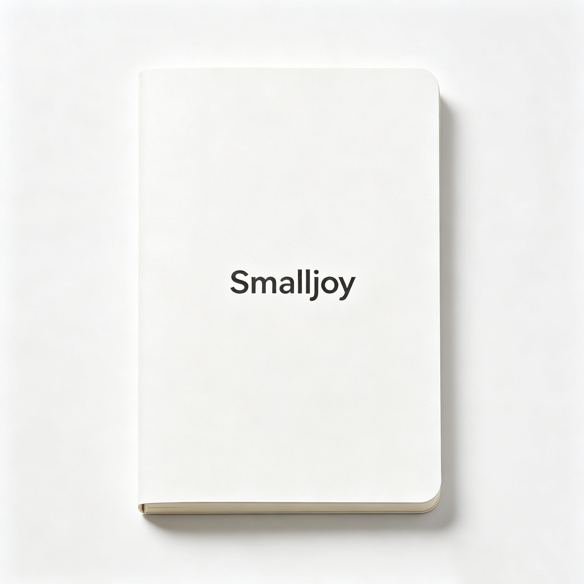 Smalljoy Hardcover Notebook, Premium Thick Paper Journal Notebook, Minimalist Plain Cover Notebook for Office, School, Travel Writing & Note Taking