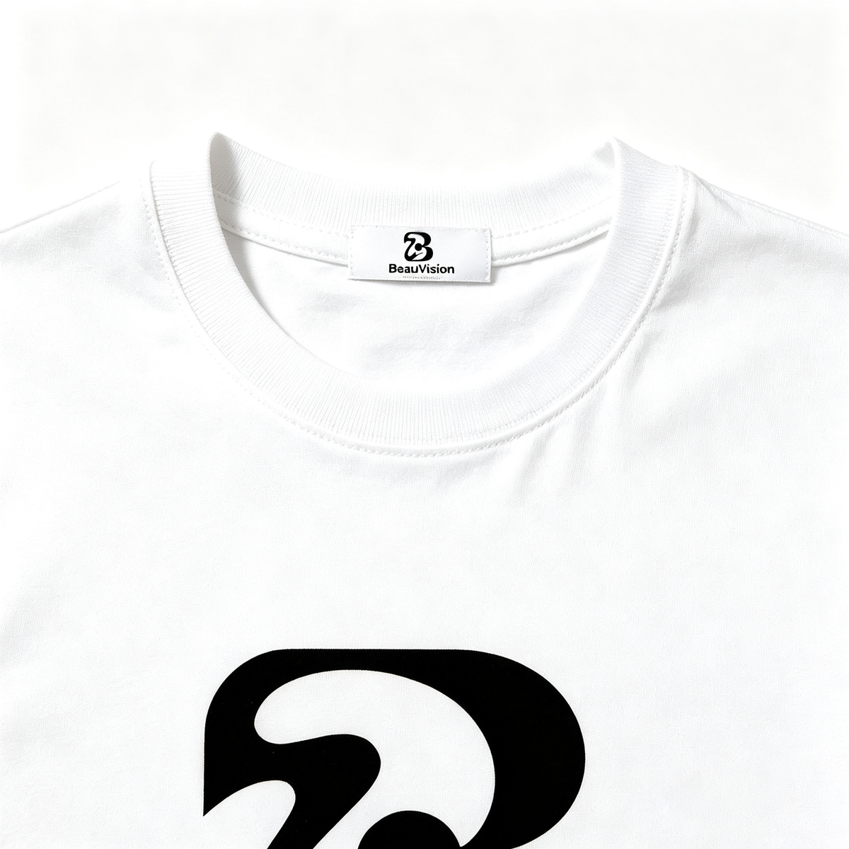 BeauVision Cotton Crew Neck T‑shirt, Comfortable Short Sleeve Casual Basic Top